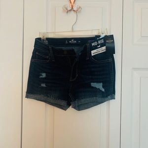 Mid-Rise Jean Shorts